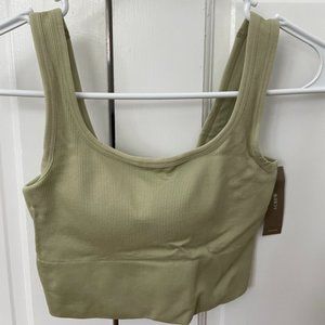 Ribbed J Crew Sports Bra
